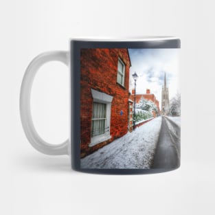 Westgate, Louth Winter Snow Scene Mug